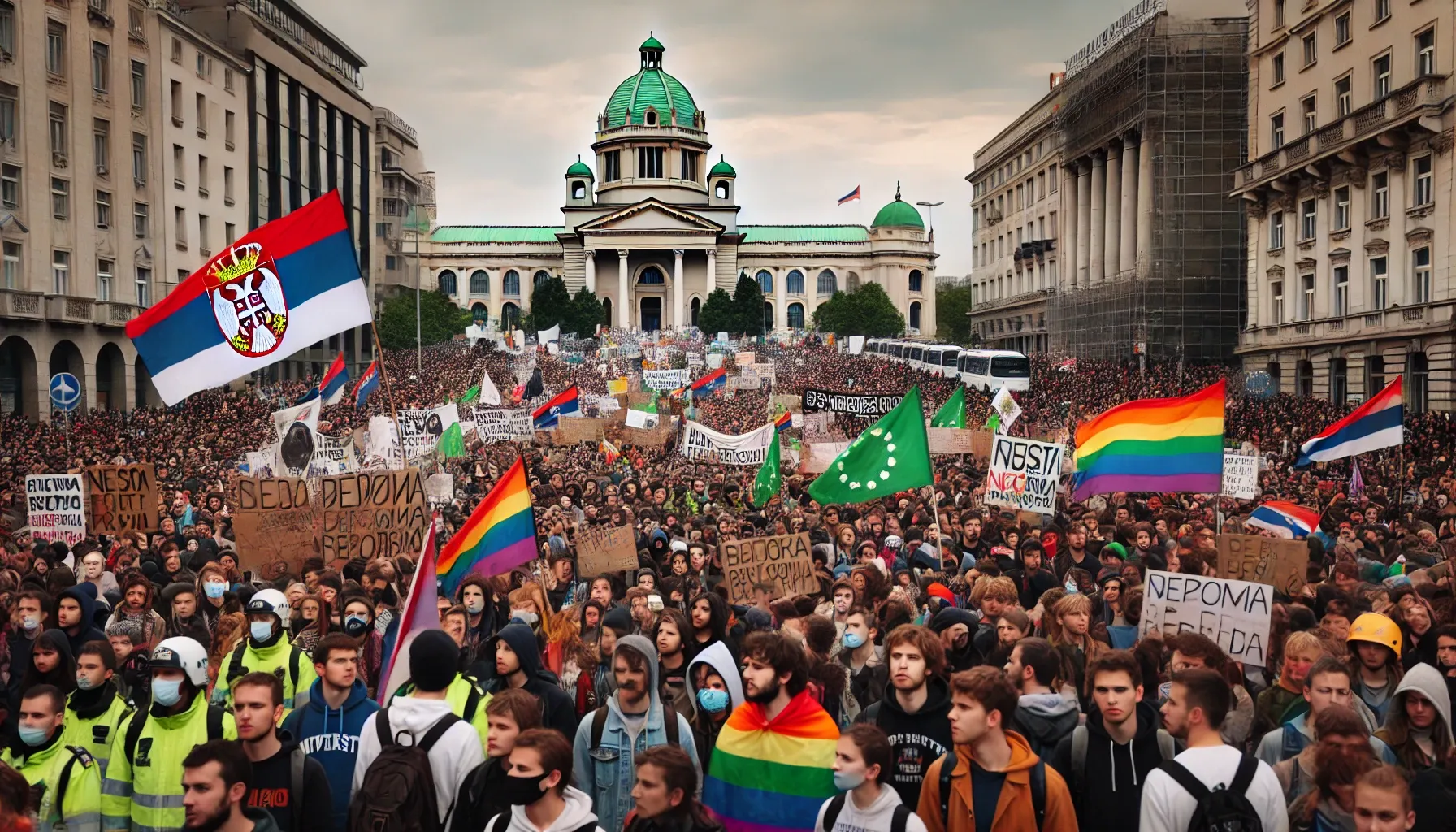 Cover: Serbien-Proteste 2024/2025 – Analyse einer Krise